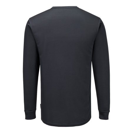 T-shirt manches longues thermique baselayer col rond Anthracite – Portwest B133