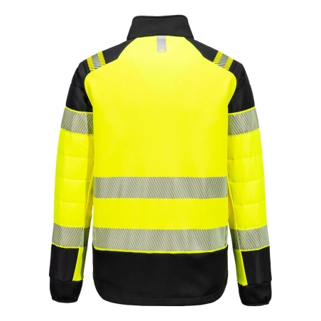 Veste hybride matelassée haute visibilité classe 2 Jaune/noir – Portwest T170