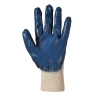 Gant nitrile dos aéré poignet tricot Marine – Portwest A330, lot de 12 paires