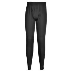 Pantalon thermique baselayer avec braguette Noir – Portwest B131