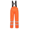 Pantalon de pluie imperméable haute visibilité ignifugé antistatique Orange – Portwest S781