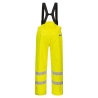Pantalon de pluie imperméable haute visibilité ignifugé antistatique Jaune – Portwest S781