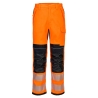 Pantalon de travail haute visibilité Modaflame ignifugé antistatique Orange/noir – Portwest FR414