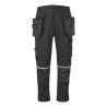 Pantalon stretch multipoches holster coupe ajustée Noir – Portwest CD845