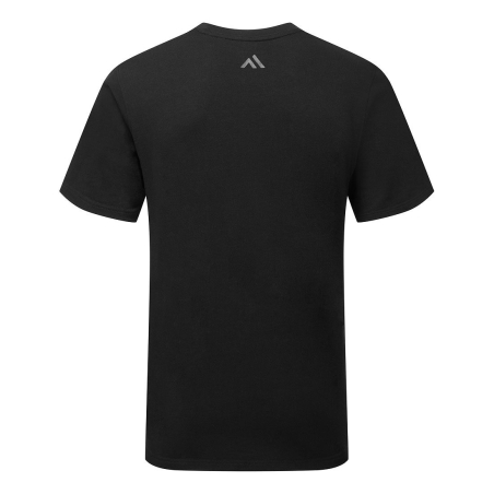 T-shirt en coton manches courtes logo embossé Noir – Portwest B198