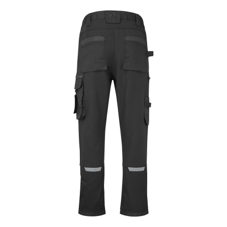 Pantalon stretch multipoches holster coupe ajustée Noir – Portwest CD845