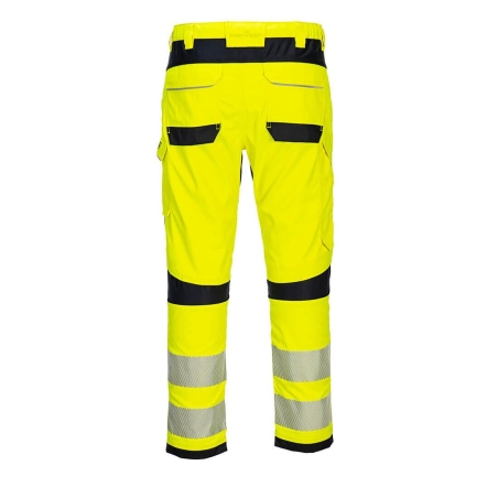 Pantalon de travail haute visibilité ignifugé Modaflame Jaune/noir – Portwest FR406