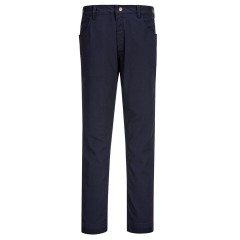 Pantalon de travail ignifugé arc électrique coupe slim extensible Marine – Portwest FR404