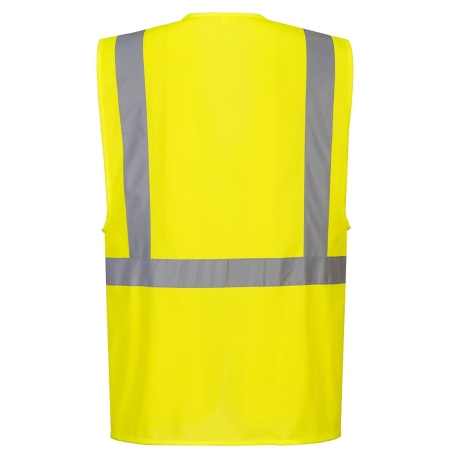 Gilet haute visibilité Executive avec poche tablette Jaune – Portwest C357