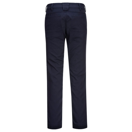 Pantalon de travail ignifugé arc électrique coupe slim extensible Marine – Portwest FR404