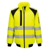 Bombers haute visibilité 2 en 1 avec doublure polaire amovible Jaune/noir – Portwest CD898