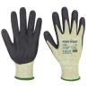 Gant arc électrique ignifugé anti-coupure niveau D Vert/noir – Portwest A780
