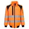 Bombers haute visibilité 2 en 1 avec doublure polaire amovible Orange/noir – Portwest CD898