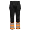 Pantalon haute visibilité classe 1 bandes réfléchissantes Orange/noir – Portwest CD858