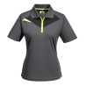 Polo femme manches courtes DX4 polyester-polypropylène Gris métal – Portwest DX409