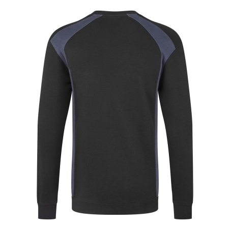 Sweatshirt de travail éco-responsable WX2 Noir/marine – Portwest CD813