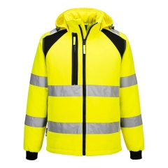 Veste softshell haute visibilité isolante classe 3 Jaune/noir – Portwest CD809