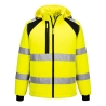 Veste softshell haute visibilité isolante classe 3 Jaune/noir – Portwest CD809