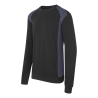 Sweatshirt de travail éco-responsable WX2 Noir/marine – Portwest CD813