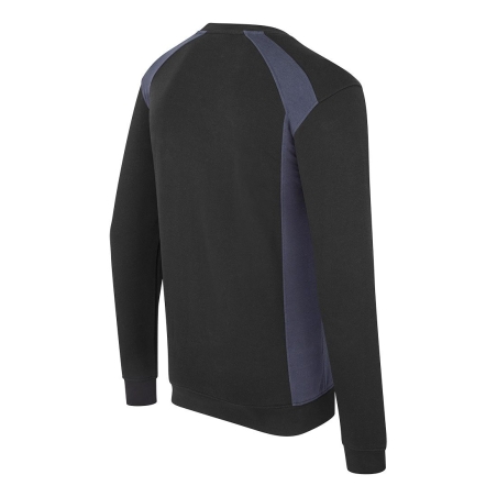 Sweatshirt de travail éco-responsable WX2 Noir/marine – Portwest CD813