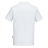 Polo de cuisine manches courtes 100% coton panel mesh dos Blanc – Portwest C211