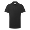 Polo de cuisine manches courtes 100% coton panel mesh dos Noir – Portwest C211