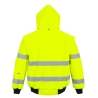 Blouson bomber haute visibilité 3 en 1 avec capuche amovible Jaune – Portwest C467