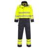 Combinaison haute visibilité multi-risques Bizflame Jaune/marine – Portwest FR60
