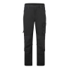 Pantalon de travail ergonomique stretch 4 directions multipoches Tout noir – Portwest DX421