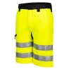 Bermuda haute visibilité stretch éco-conçu Jaune/noir – Portwest CD899