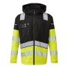 Veste de pluie haute visibilité 3 en 1 avec gilet détachable Jaune/noir – Portwest BX323