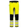 Pantalon haute visibilité éco-conçu stretch WX2 multipoches Jaune/noir – Portwest CD848
