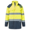 Parka haute visibilité ignifugée multirisque arc électrique Jaune/marine – Portwest FR617