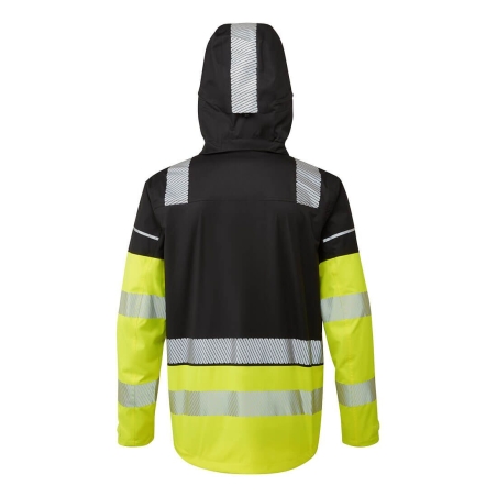 Veste de pluie haute visibilité 3 en 1 avec gilet détachable Jaune/noir – Portwest BX323
