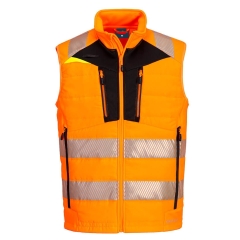 Gilet softshell haute visibilité classe 2 DX4 Orange/noir – Portwest DX479