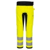 Pantalon haute visibilité éco-conçu stretch WX2 multipoches Jaune/noir – Portwest CD848