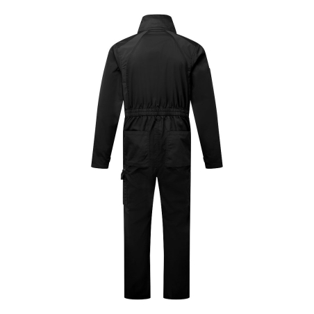 Combinaison de travail stretch éco en polyester recyclé Noir – Portwest CD891