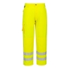 Pantalon combat haute visibilité multipoches classe 1 Jaune – Portwest E046