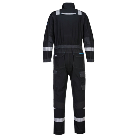 Combinaison de travail ignifugée antistatique Modaflame 280 g Noir – Portwest FR503