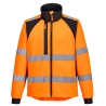Veste softshell haute visibilité WX2 2 couches Orange/noir – Portwest CD875