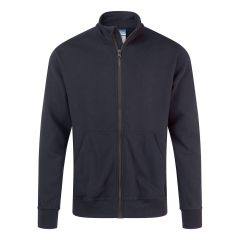 Sweatshirt zippé ignifugé antistatique protection arc électrique Marine – Portwest FR738