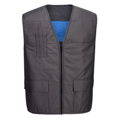 Gilet rafraîchissant anti-stress thermique Gris ardoise – Portwest CV28