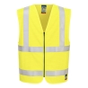 Gilet zippé haute visibilité ignifugé antistatique classe 2 Jaune – Portwest FR615