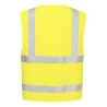 Gilet zippé haute visibilité ignifugé antistatique classe 2 Jaune – Portwest FR615