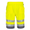 Bermuda de travail haute visibilité poly-coton Jaune/gris – Portwest E043