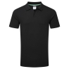 Polo en coton biologique recyclable sans bouton Noir – Portwest EC210