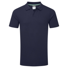 Polo en coton biologique recyclable sans bouton Marine – Portwest EC210