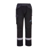 Pantalon de travail ignifugé multirisque Modaflame WX3 Noir – Portwest FR402