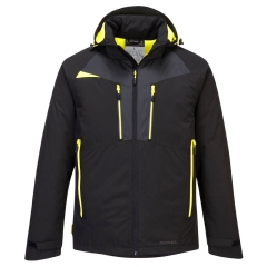 Veste parka hiver isolante coupe-vent manches raglan Noir – Portwest DX460
