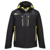 Veste parka hiver isolante coupe-vent manches raglan Noir – Portwest DX460